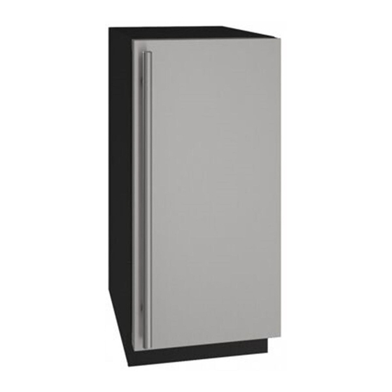 U-Line UHNP115-SS01B User Manual & Service Manual