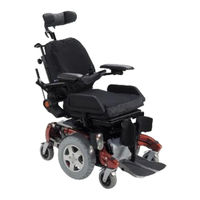 Invacare Electric wheelchair Operating Manual