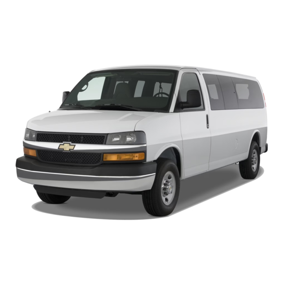 Chevrolet 2013 Express Owner's Manual