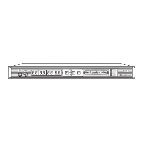 General Instrument C6M-II Installation Manual