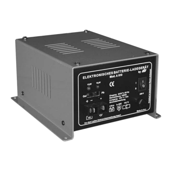 CBE A915 Instruction Manual