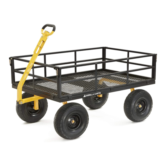 Gorilla Carts GOR1400-COM User Manual