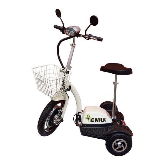 American Scooter Company EMU Trike Owner's Manual