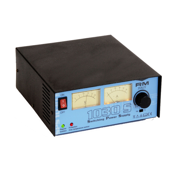 RM Italy SPS1030 Manual