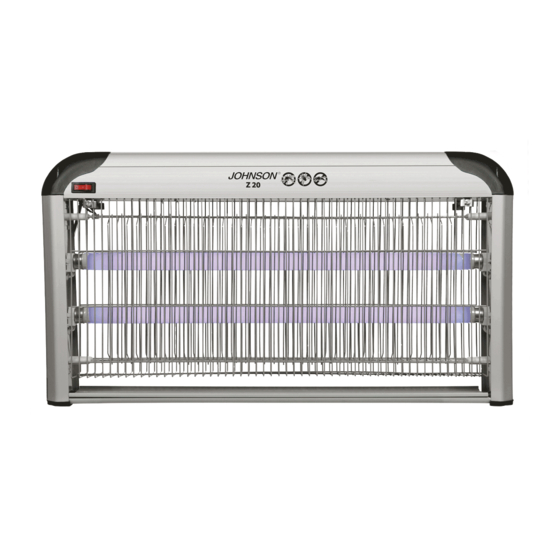 Johnson Z-20 Instructions For Use Manual