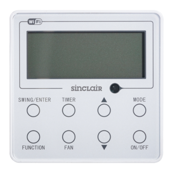 Sinclair SWC-04 User Manual