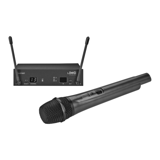IMG STAGELINE TXS-611SET Instruction Manual