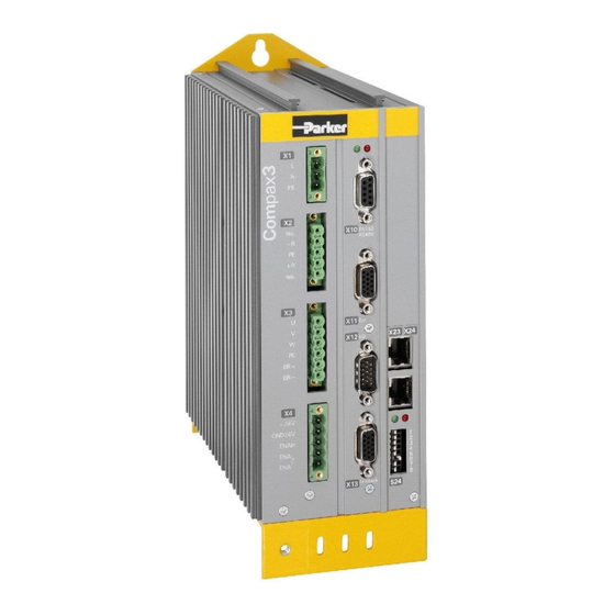 Parker Compax3 Installation Manual