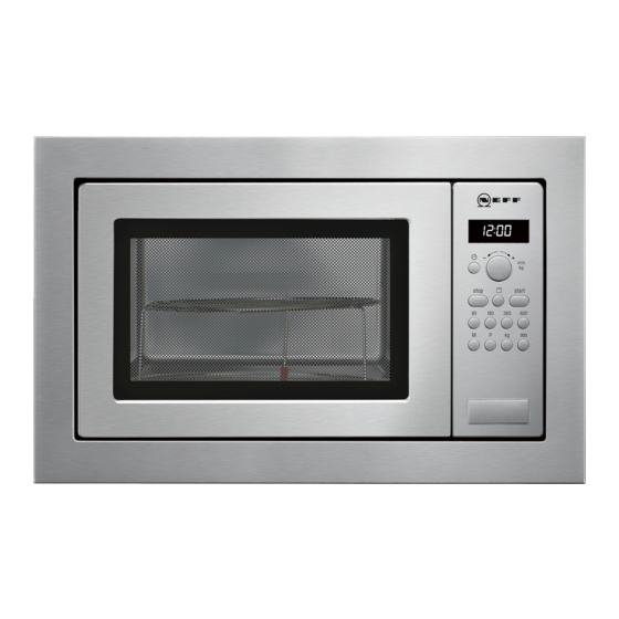 NEFF H56G20N3 Instruction Manual
