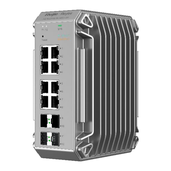 Ruijie Reyee RG-NIS3100 Series Hardware  Installation And Reference Manual