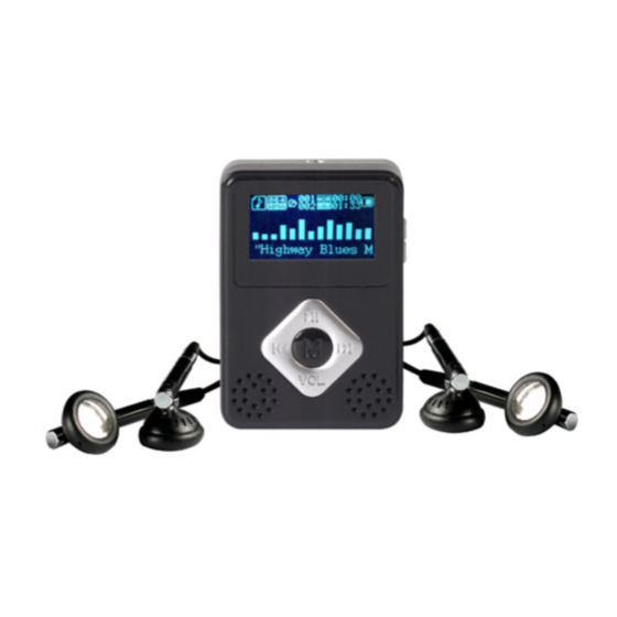MPMan MP-RUMBA FM User Manual