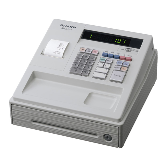 Sharp XE-A107 Operation/Reference Manual