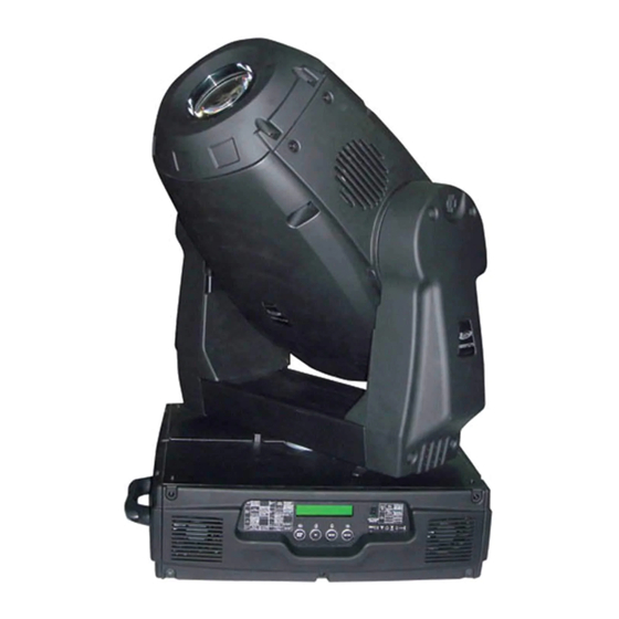 Elation Design Wash 575E User Instructions