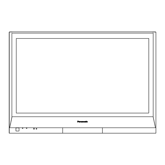 Panasonic th-58px60u Service Manual