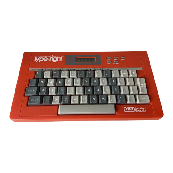 VTech Type-right Manual