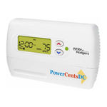 White Rodgers SuperStat Pro SuperStat Pro Programmable Thermostat User Manual