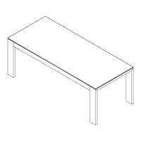 Hülsta now! no.14 Coffee Table 3612 Assembly Instruction Manual
