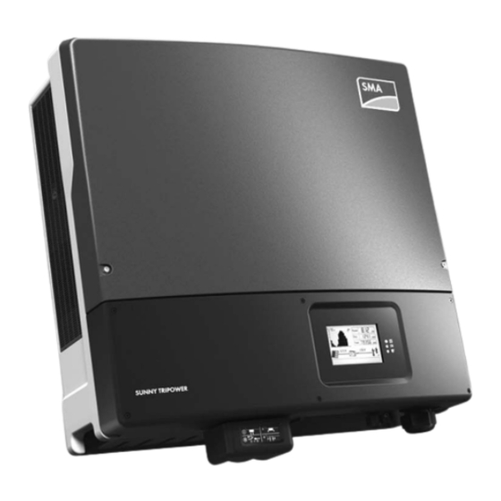 SMA SUNNY TRIPOWER 8000TL Installation Manual