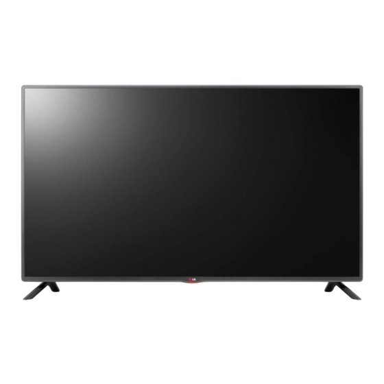 LG LY330C Commercial TV Manuals