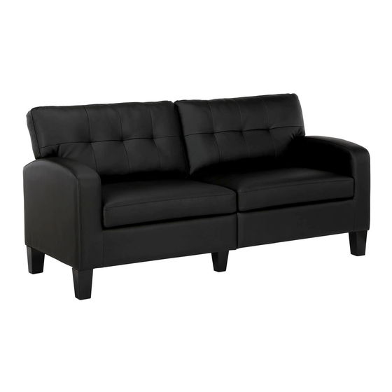 Dorel Living DL015SF-BK Manuals