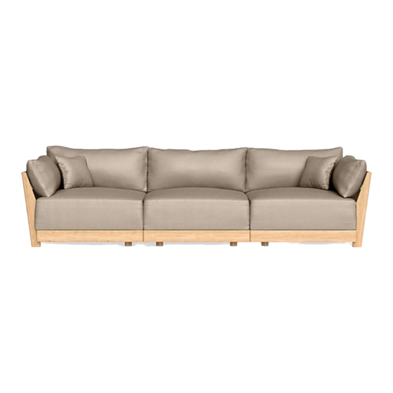 Inside Weather BONDI SOFA Quick Start Manual
