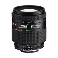 Nikon AF Zoom-Nikkor 28-105mm f/3.5-4.5D IF (3.8x) Instruction Manual