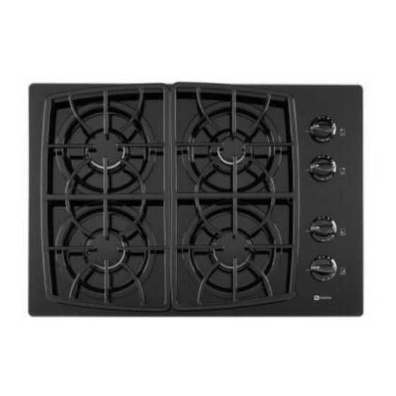 Maytag MGC6430BDB - 30" Gas Cooktop User Manual