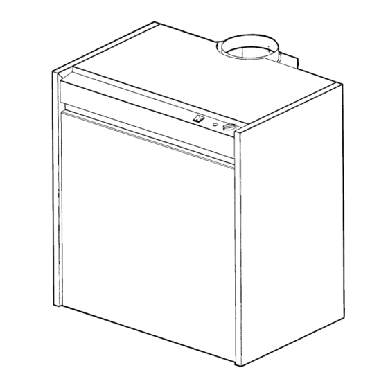 Potterton Osprey CF 125 Installation & Service Instructions Manual