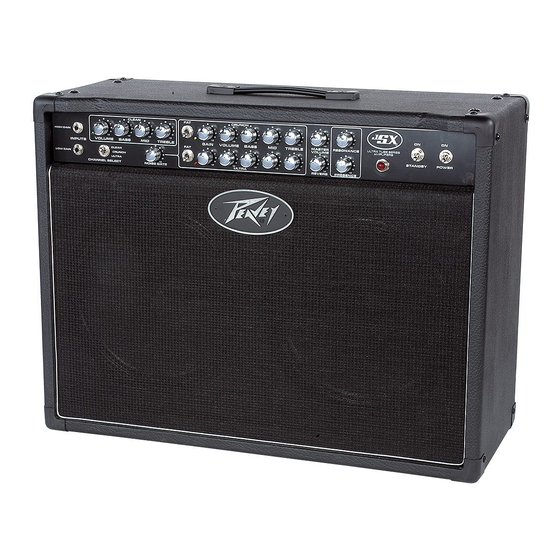 Peavey JSX 212 Owner's Manual