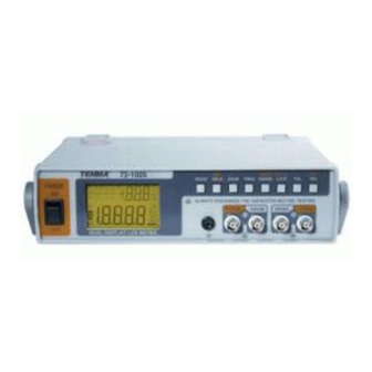 Tenma 72-1025 User Manual