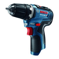 Bosch GSR12V-300 Operating/Safety Instructions Manual