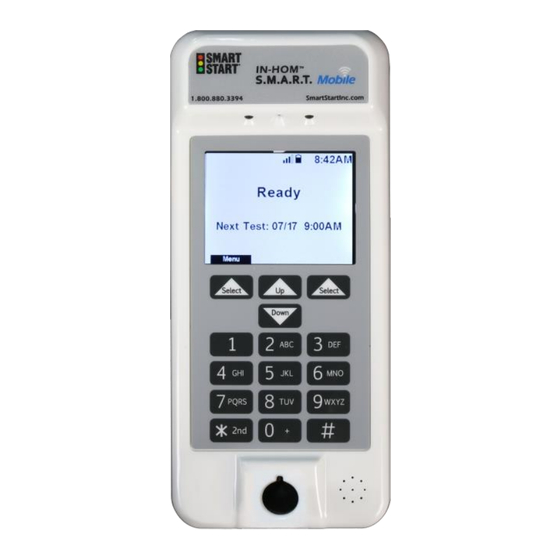 Smart Start IN-HOM S.M.A.R.T. Mobile Quick Reference Manual