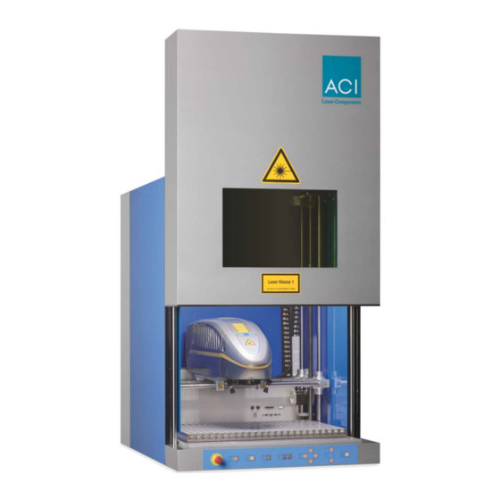 aci Workstation COMFORT Operating Instructions Manual