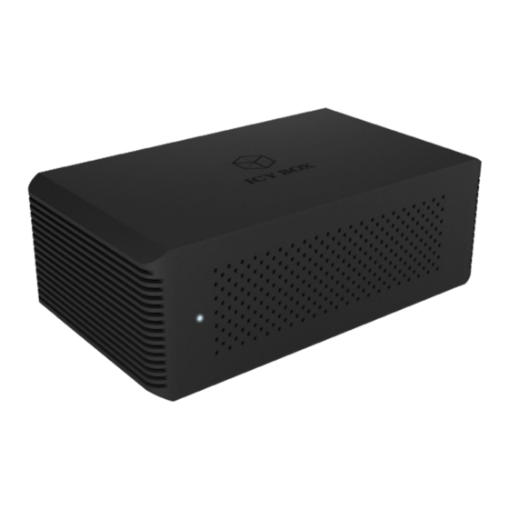 Icy Box IB-2811M-TB3 Manual