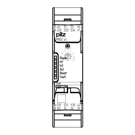 Pilz 21 396-04 Operating Instructions Manual