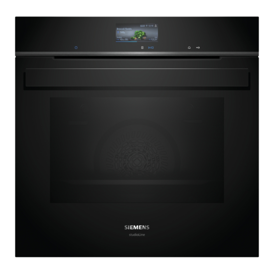 Siemens HB936GA 1 Series User Manual And Installation Instructions