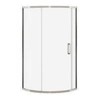 Maax Radia Round 137446 Series Installation Instructions Manual