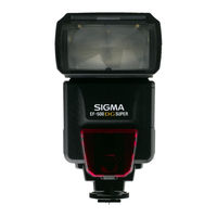 Sigma EF-500 DG SUPER Instructions Manual