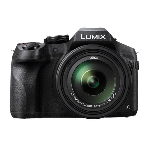 Panasonic Lumix DMC-FZ300 Owner's Manual For Advanced Features