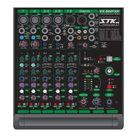 STK Professional Audio VX-804H Owner's Manual