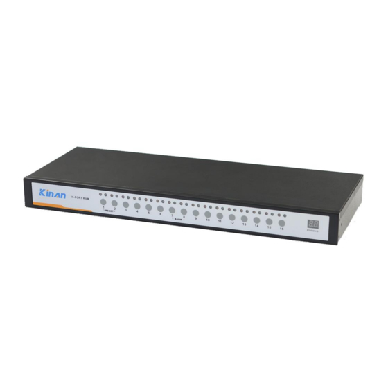 KinAn XU0116 User Manual