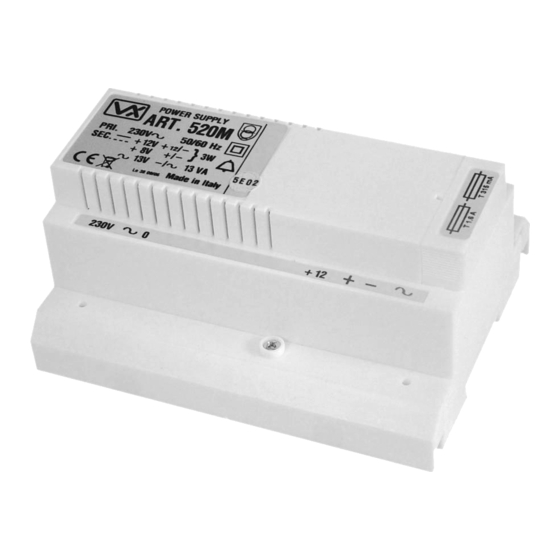 Videx 521B Installation Instructions