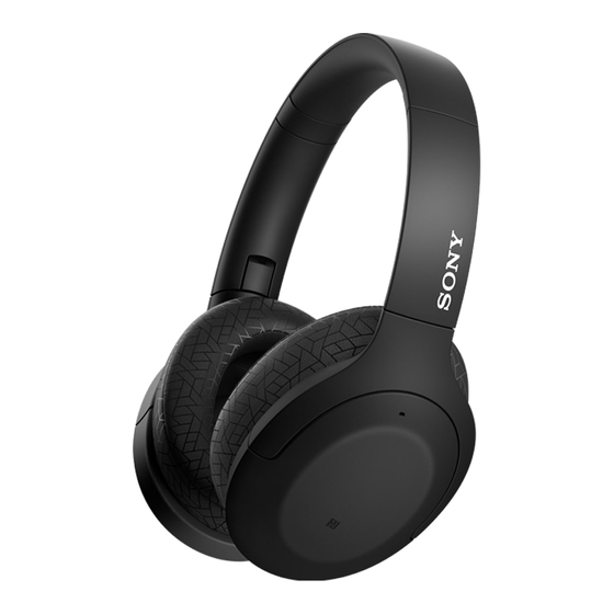 Sony WH-H910N Help Manual
