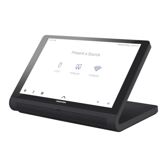Crestron TS-70 Series Quick Start Manual