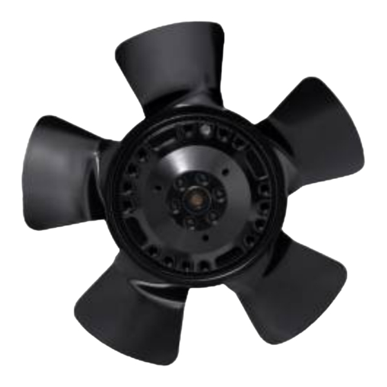 ebm-papst A2E200-AF02-51 AC Axial Fan Manuals
