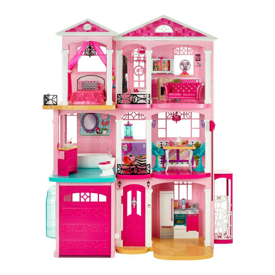 Mattel Barbie CJR47 Instructions Manual
