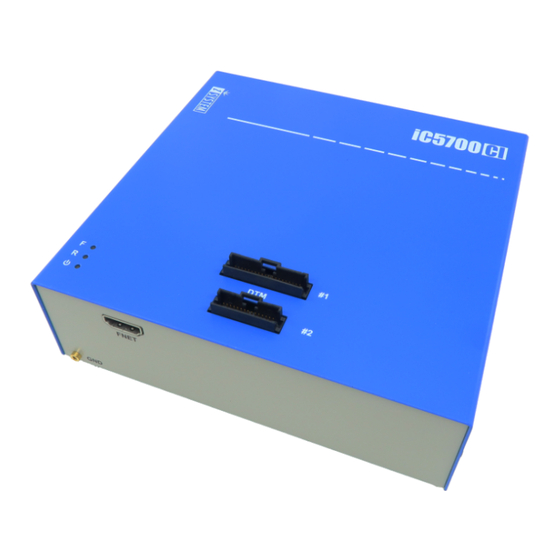 TASKING iC5700 CI BlueBox Hardware User Manual