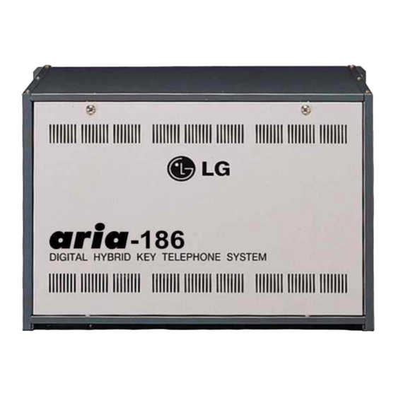 LG Aria 186 User Manual