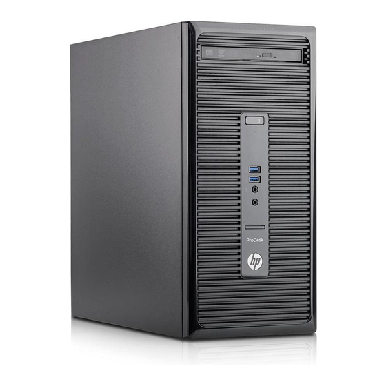 HP PRODESK 400 G2 QUICKSPECS Pdf Download | ManualsLib