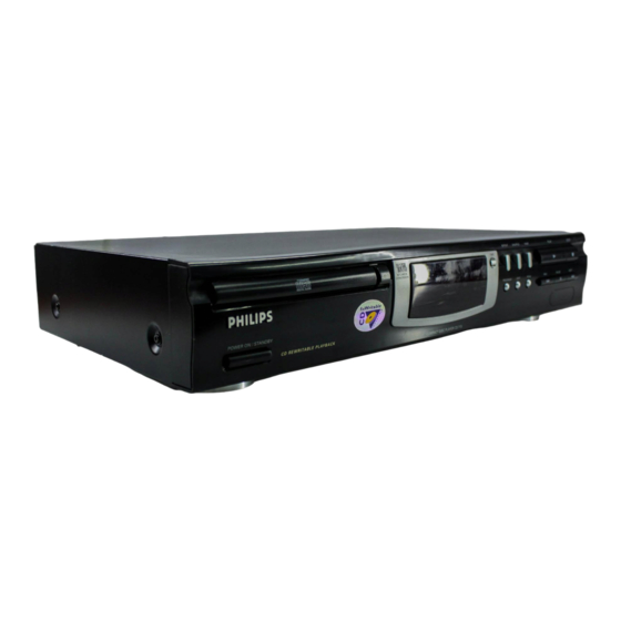 Philips CD 713 Instructions For Use Manual